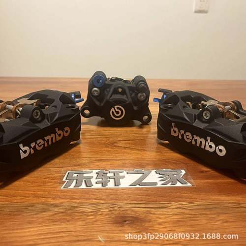 原装意大利布雷博Brembo水鸟黑银二代刹车螃蟹卡钳小牛老款全套
