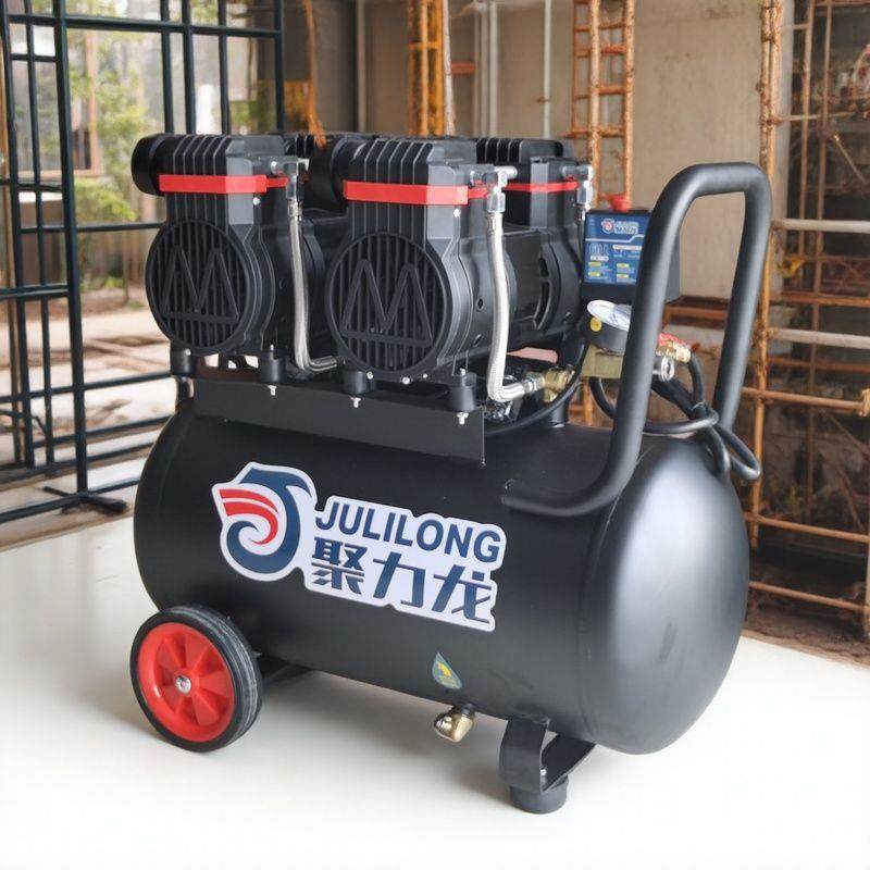 220vCFB空压静木工装修机无油音家用汽气车轮胎打气泵空压缩机真,机械设备,压缩机,淘宝优惠券,粉丝福利购,淘宝优惠卷