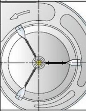 ST-R2亿达利Y并联双风VDE机，前倾多-叶离心风机