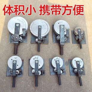 手动弯管HEZ机铁管弯管镀锌管方管折压弯机圆管器器折弯具弯机工