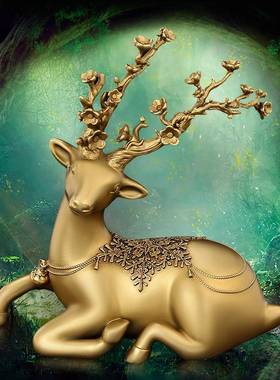 铜一鹿平一女路汽车装饰士高档50673大安气个性创意内饰车内饰男