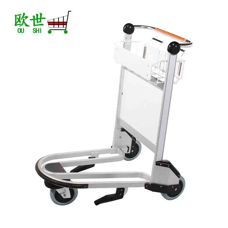 铝合金圆形机场行李车旺众款