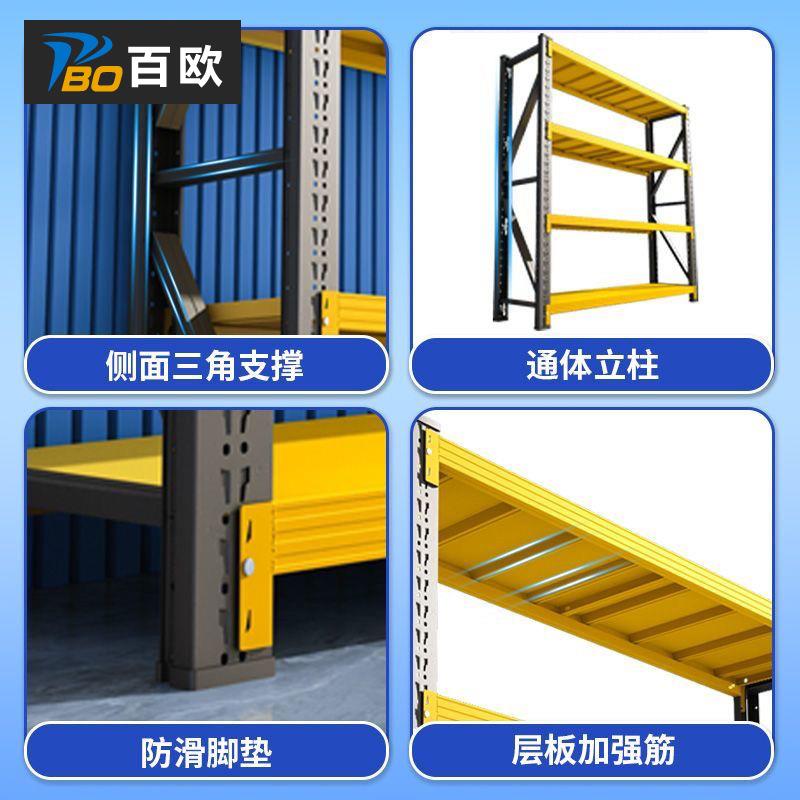 架货仓多库物架展厅货品展示架加厚重型货架立柱支撑层456货储架