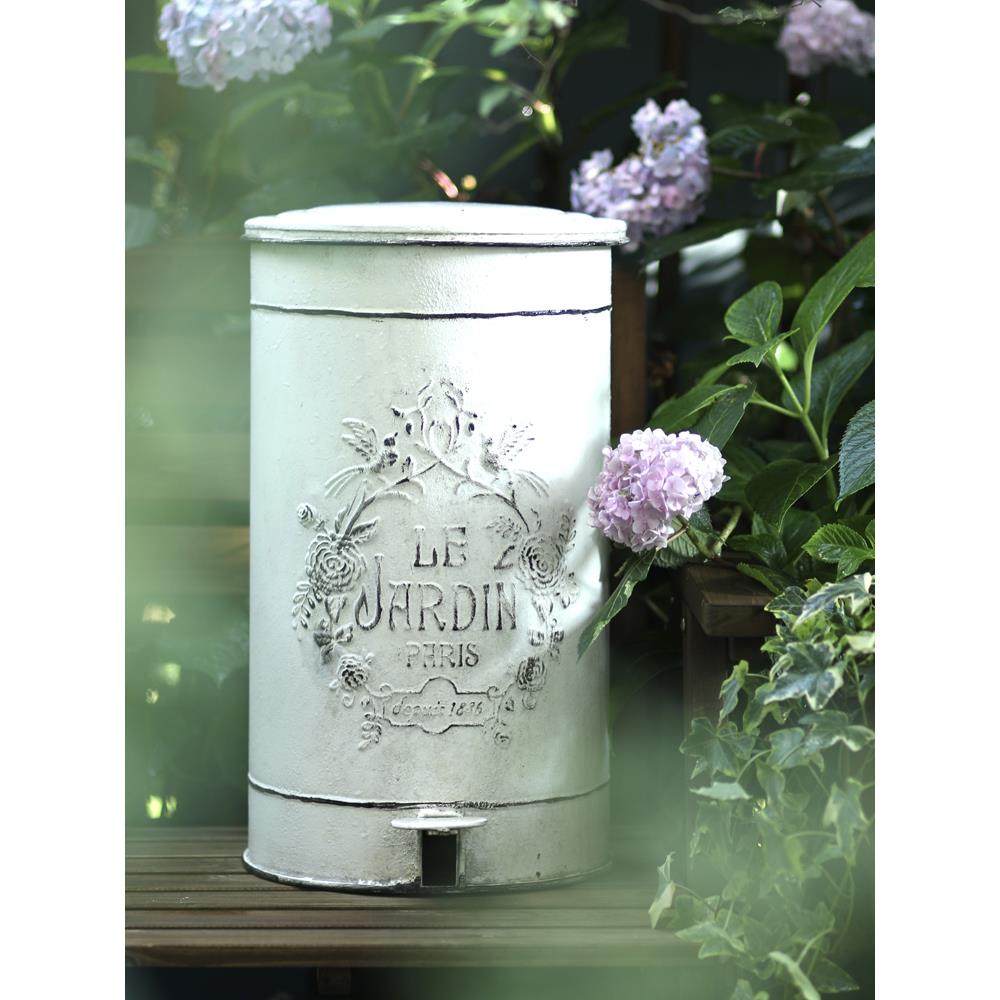 ?古垃外圾桶件花复园铁艺浮雕脚踏垃圾桶Fh($%p@v摆别墅庭院户垃,家庭/个人清洁工具,垃圾桶,淘宝优惠券,粉丝福利购,淘宝优惠卷