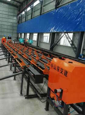 全自丝动钢筋锯笼切机控钢筋套连接数锯切套丝生产线ZPI厂家