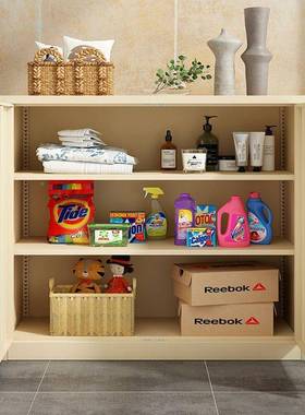 EQX钢制家用阳台柜收纳多层组简合储物柜皮户铁外水防晒约置物防