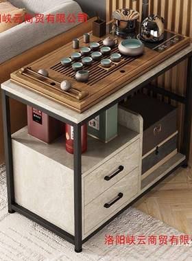 发边几客轮BJ-BHF-0厅移动边带小茶台茶水柜沙侧边柜柜阳台小桌子