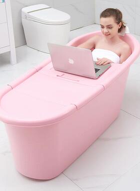 成人澡全身泡特童大号浴缸桶家用洗澡塑料浴桶洗DJr0p2bn澡盆儿浴