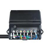 美式 七YWD芯拖车线带线接盒英尺电UP1721K 8f8t房车尾灯信号源线