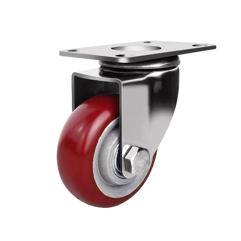 304不锈钢脚轮3寸4寸5寸304不锈钢万向轮防锈防腐蚀工业推车脚轮