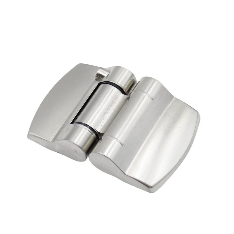 卫生间隔断对穿安装弹簧合页加厚公共厕所门铰链自动弹回左右通用