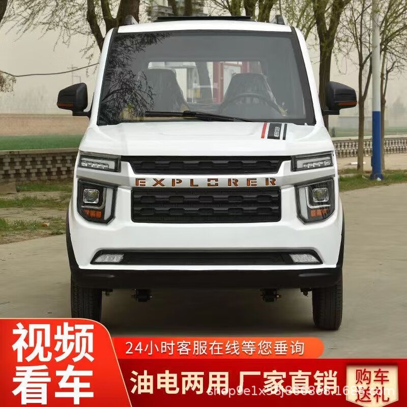 猛禽款越野款四轮电动车代步家用轿车小型汽车油电新能源爬坡王