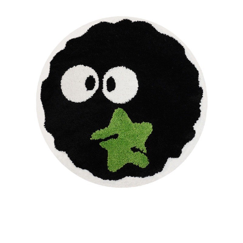 小单定制 植绒地毯浴室垫卧室簇绒地毯定制客厅地毯机织苔藓地毯