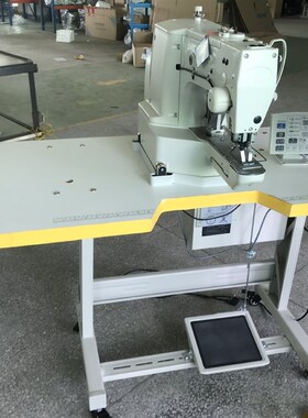 直供厚料工业缝纫机打枣车DU4420双针车430D套结机