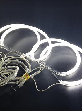 爆款131mmx4适用宝马E36E39E46E38白光CCFL天使眼光圈