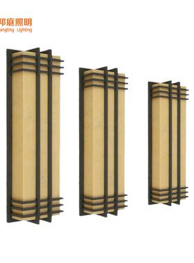 LED壁灯创意方形过道灯单头黑色房间温馨楼梯间壁灯极简北欧风格