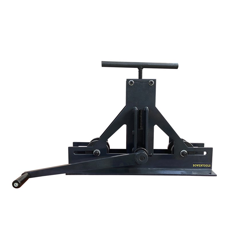 手动三辊弯曲机TR-40 钢管方管滚轴弯管机低碳钢滚动弯曲操作简单