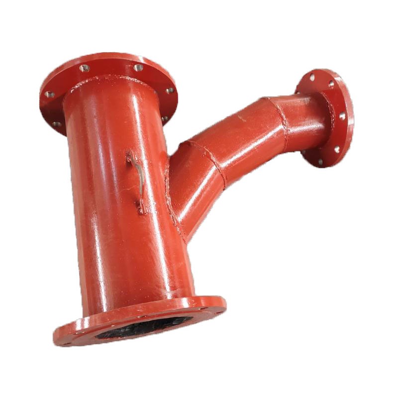 内衬陶瓷耐磨三通 AL2O3贴片Y形四通 陶瓷复合人字型爆款三通