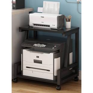 地可移动桌落下层带辘轱打印机MM 00003置物架多家用多功能收纳整