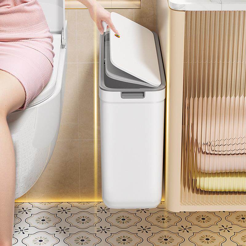 佳帮手缝壁挂式垃圾桶08216897卫生间盖20用窄25新款家厕所厨房客