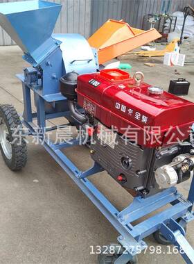 椰边角料粉碎DGP机420木柴壳油屑机干湿两用木材削型片机