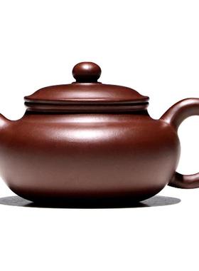 19611V壶宜华兴紫砂壶半手吴荣原矿紫朱泥仿泡古茶华庚