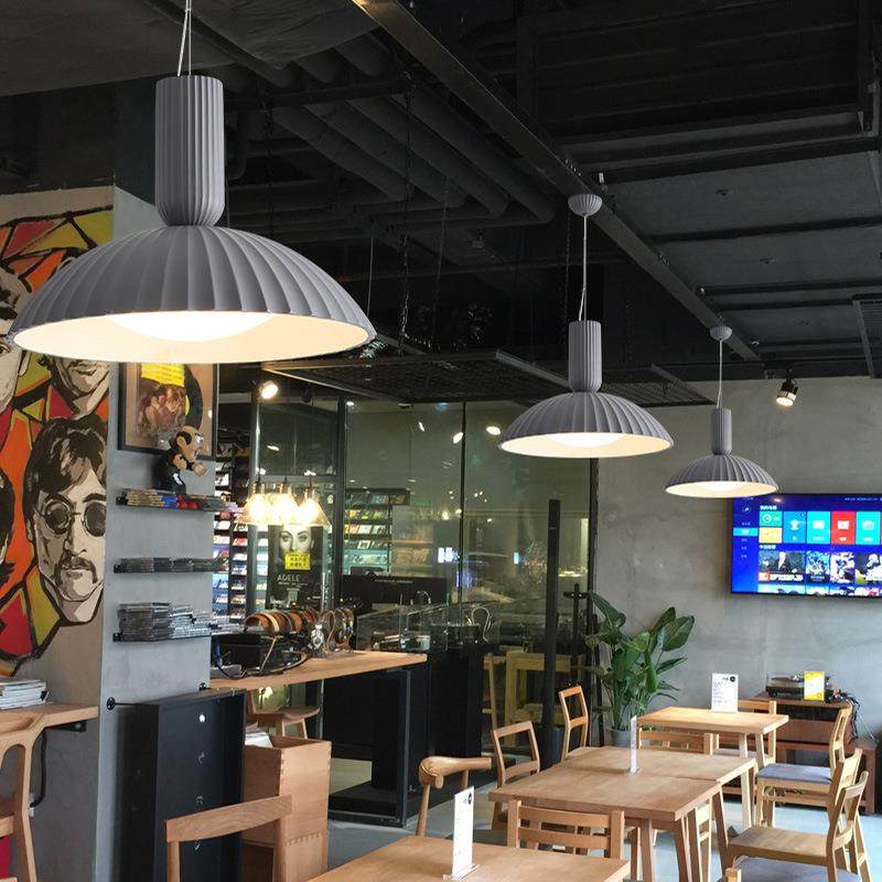 法式餐吊术灯978奶油风艺个厅性餐桌灯饭厅灯具日吊式设计师卧室