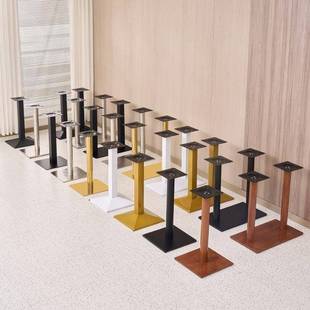 商用金属桌腿支撑腿吧台子支架不锈无品牌/钢圆形长方餐形餐桌桌