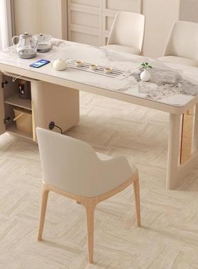 8V奶岩板茶风桌椅家小茶台现油代用简约自动1455烧水壶一体办公室