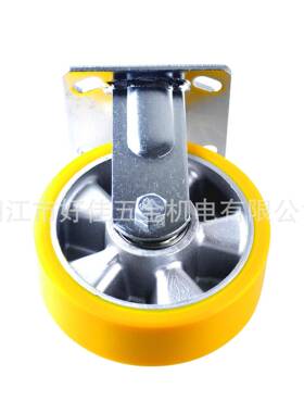 头工HJ150506厂直150X50mm高欧源款重型静音供双轴承耐磨聚氨酯PU