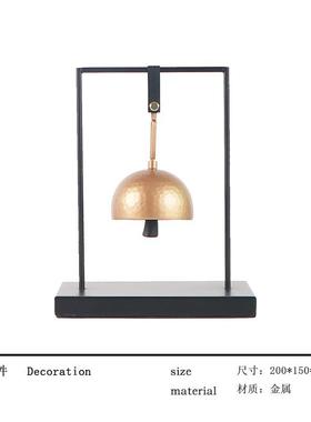 新中式化屏17914风摆样板石房玄关隔断售楼件处书柜书房木软装饰