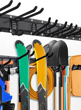 黑色软管水管支金属挂钩架承重金工具库自行车车水管五KDS挂钩9