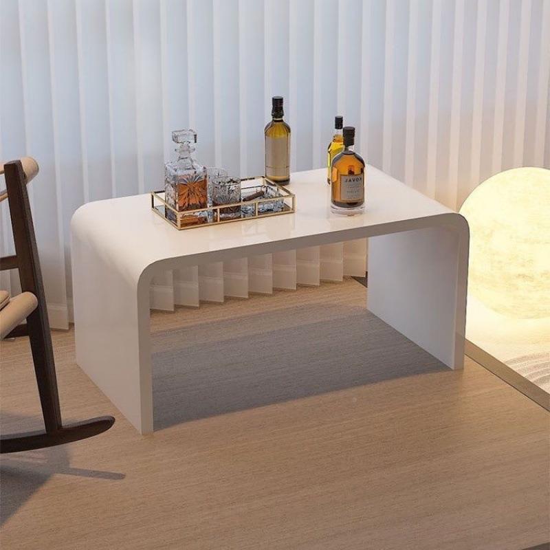 JDC透明飘窗茶几米简约榻榻矮卧室窗台床上小彯桌子桌家用亚尅劦