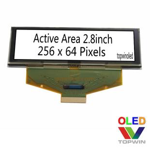 2.8寸白光2.8寸oled单屏5664ASWDF01带16阶灰度2.9英寸白色光