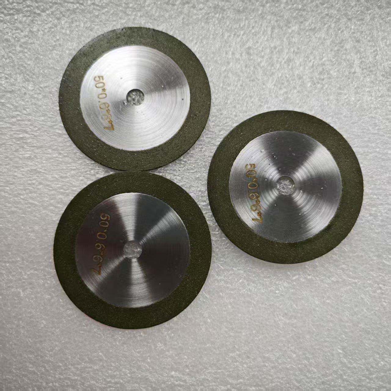 金钻小直径50mm金刚石树脂切割片瓷砖岩板陶瓷专用