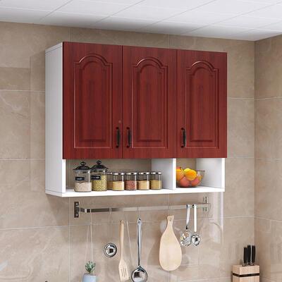 实客木房吊柜墙壁柜房间吊柜墙卧室挂储物柜厅地厨ULK柜卫生间收