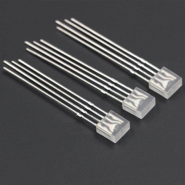 25X5四脚全光彩高亮Xled灯珠共[全彩]2X阴共直插方形灯珠L阳ED发