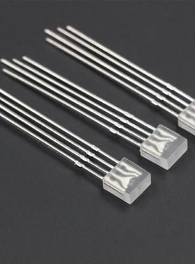 25X5四脚全光彩高亮Xled灯珠共[全彩]2X阴共直插方形灯珠L阳ED发