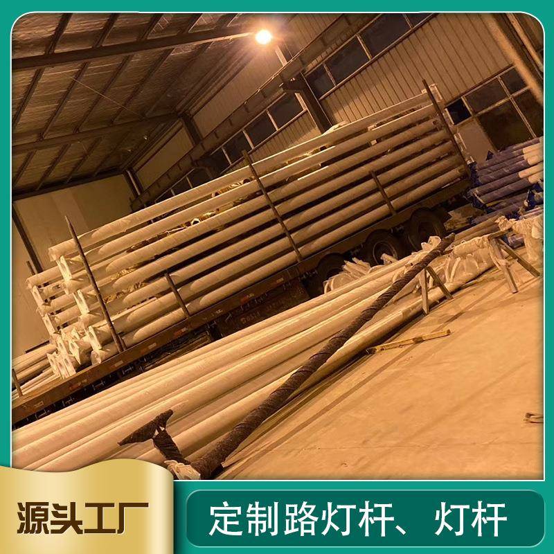 路灯2杆3米6米8景米1米HOY灯杆监控杆热镀厚锌足八角杆公园观灯杆