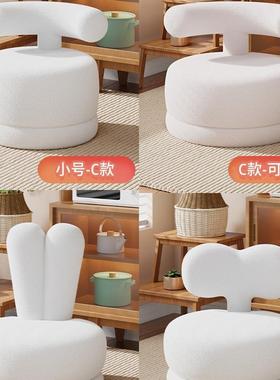 童客沙发椅儿子可爱单旋人座椅迷你阅读休闲靠背可转小FDA凳子厅