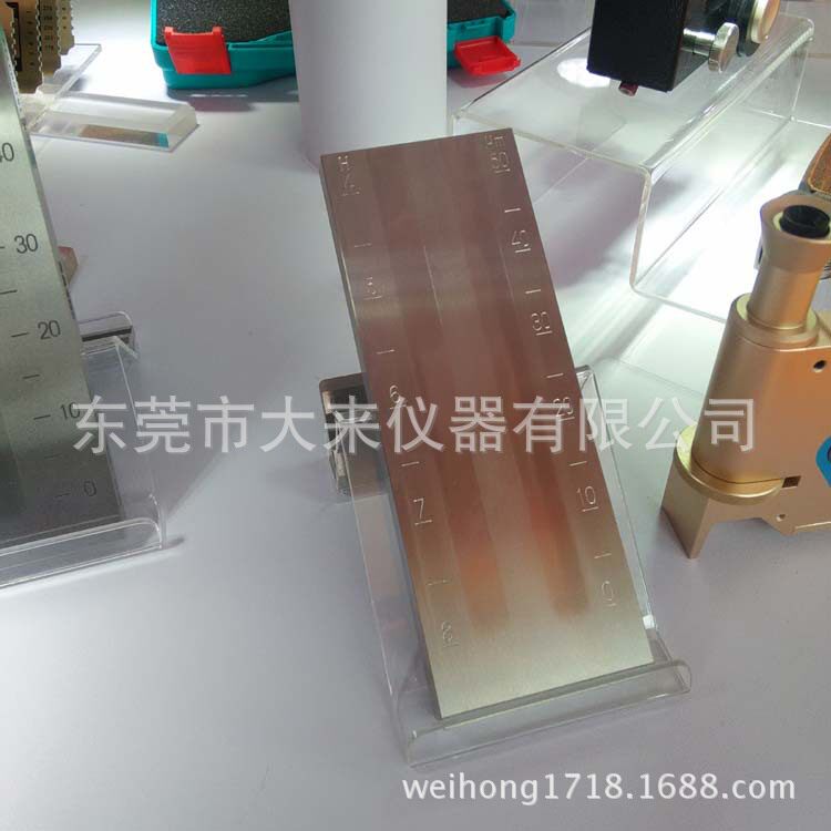 BEVS1903/1908单 双槽刮板细度计油漆油墨细度测试计宽三槽细度板