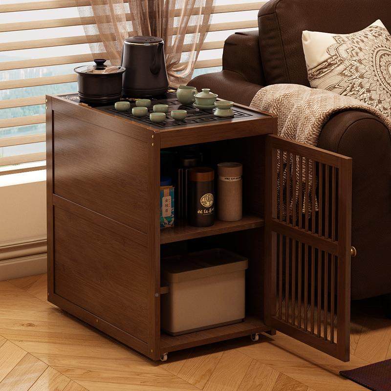 移小动茶台茶桌边柜茶车实茶木家用水泡茶吧几烧水KCY壶一体水桶,电子元器件市场,其它元器件,淘宝优惠券,粉丝福利购,淘宝优惠卷