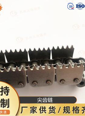 双排C2040尖-节F厂2外双齿链条KUD木工机械链条传动用短距滚子链
