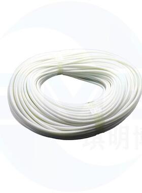 1.2KV熄白色绝缘套管硅树脂玻璃纤维套管管耐自M高RIF温编织管1-3