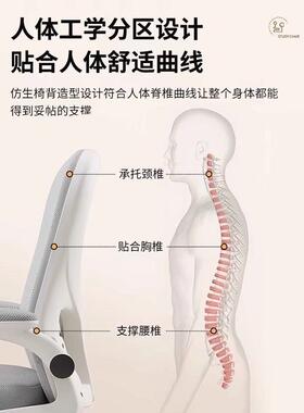 人体工学家用电椅脑椅适久坐舒学生学习椅宿舍竞椅子DWY电办公椅