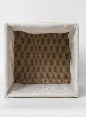 亚马整逊MSSNL跨编收纳筐可折叠收境纳盒抽屉式收纳织篮理储物箱