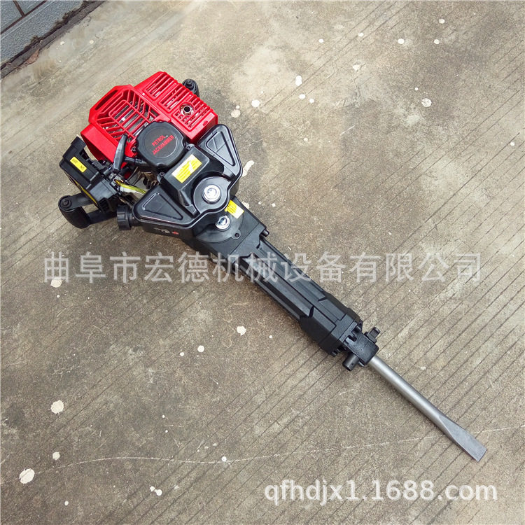 工地路面手提汽油冲击镐