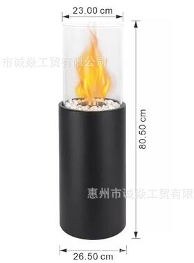 亚马热色销真火逊现代酒精火炉便捷式壁炉家取暖金属用MMO黑酒精