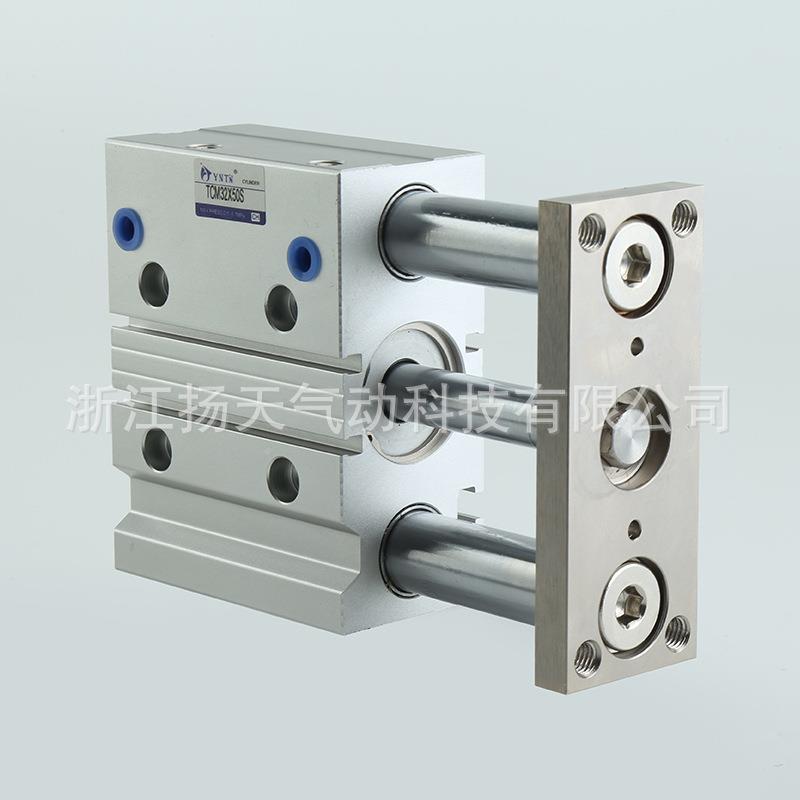 TM系列三轴三s杆导杆C加厚缸体导杆TCM32X50S/60带s/70三轴122气