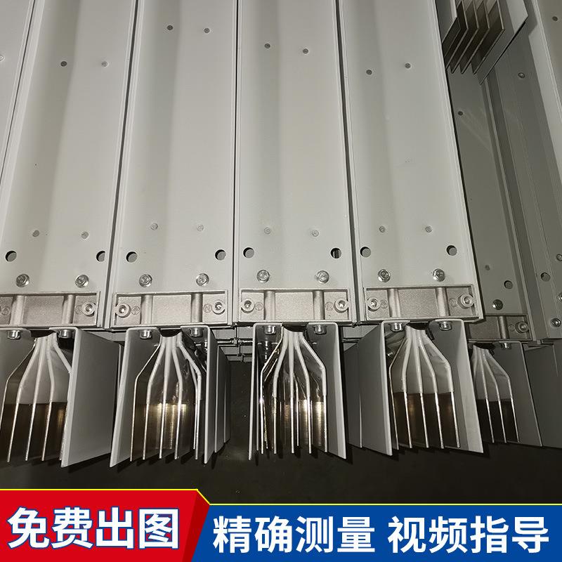 母线铝合金密集铜型防水耐火低压闭空气WLY型插槽接式封铝排紫芯